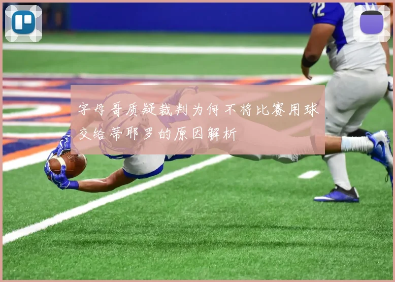字母哥质疑裁判为何不将比赛用球交给蒂耶罗的原因解析